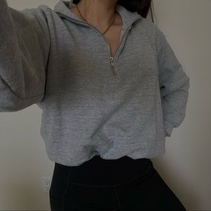 COPY - Boohoo half zip sweater